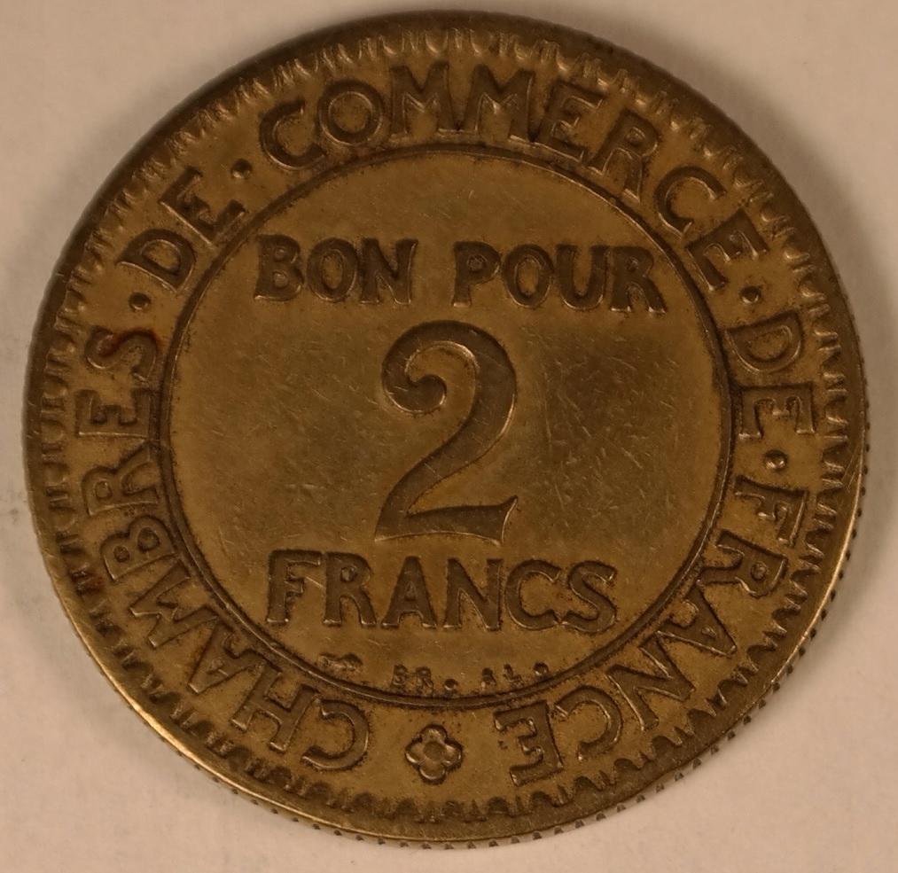 Francja 2 franki 1925