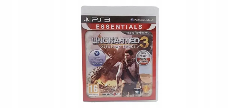 PS3 UNCHARTED 3 OSZUSTWO DRAKE'A