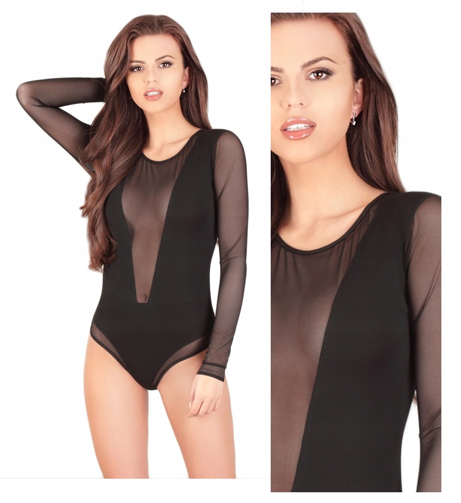 body LUPOLINE 210 czarny tiulowa - XL 42