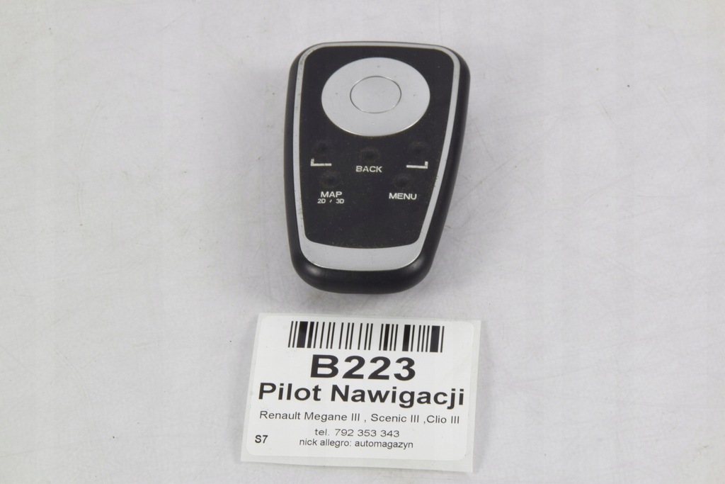 Pilot nawigacji tomtom Clio III 3 Megane Scenic