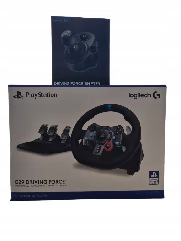 KIEROWNICA LOGITECH G29 + SHIFTER GWAR
