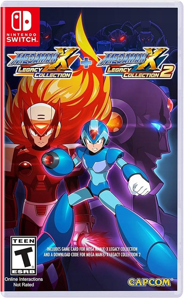 SWITCH Mega Man X Legacy Collection 1 + 2 / ZRĘCZNOŚCIOWA