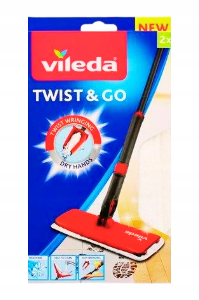 VILEDA WKŁAD TWIST&GO 2SZT