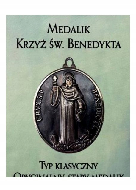 MEDALIK KRZYŻ ŚW. BENEDYKTA. TYP KLASYCZNY - Jerzy Gwiazda [KSIĄŻKA]