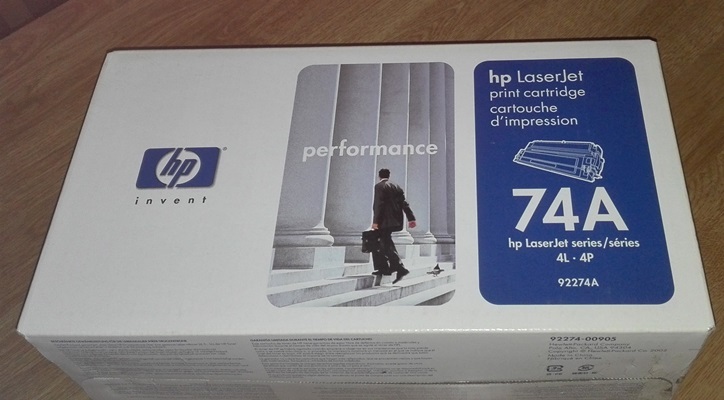 Toner oryginalny HP 74A