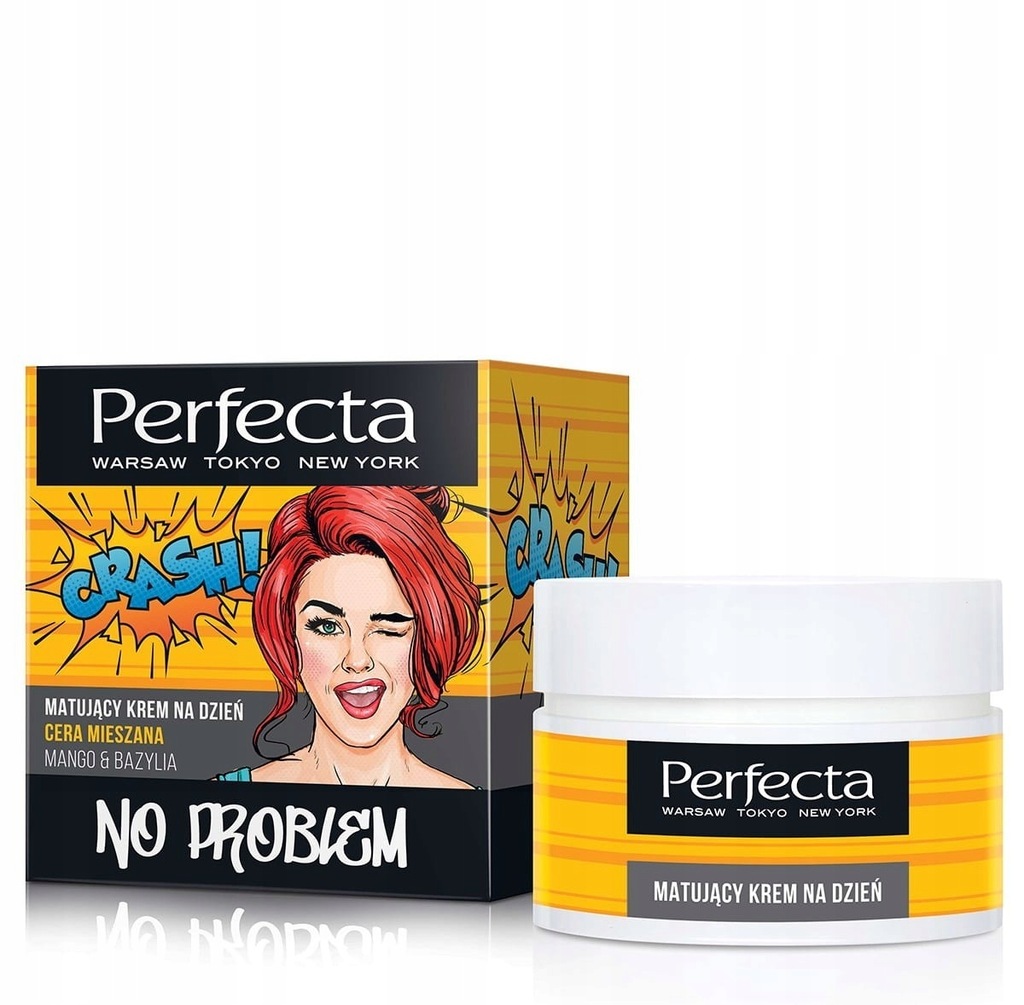 Perfecta No Problem Mango & Bazylia Krem matuj