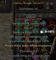 top okragla+9 5b dt+blok+siła okazja polska metin2