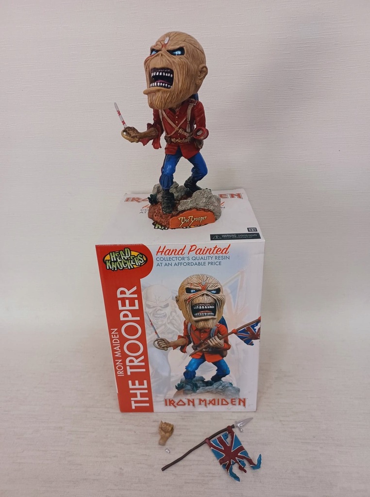 NECA Iron Maiden エディ フィギュア The Trooper Neca Iron Maiden The Trooper Eddie Clothed Retro Style 8