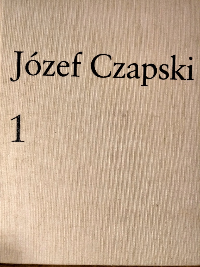 Józef Czapski wybrane strony z dzienników 1942-91