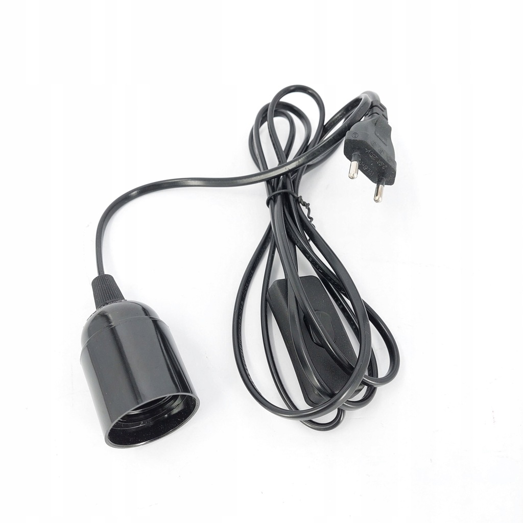 Oprawka DiCUNO E27 z włącznikiem, podstawa lampy E27 USZKODZONE