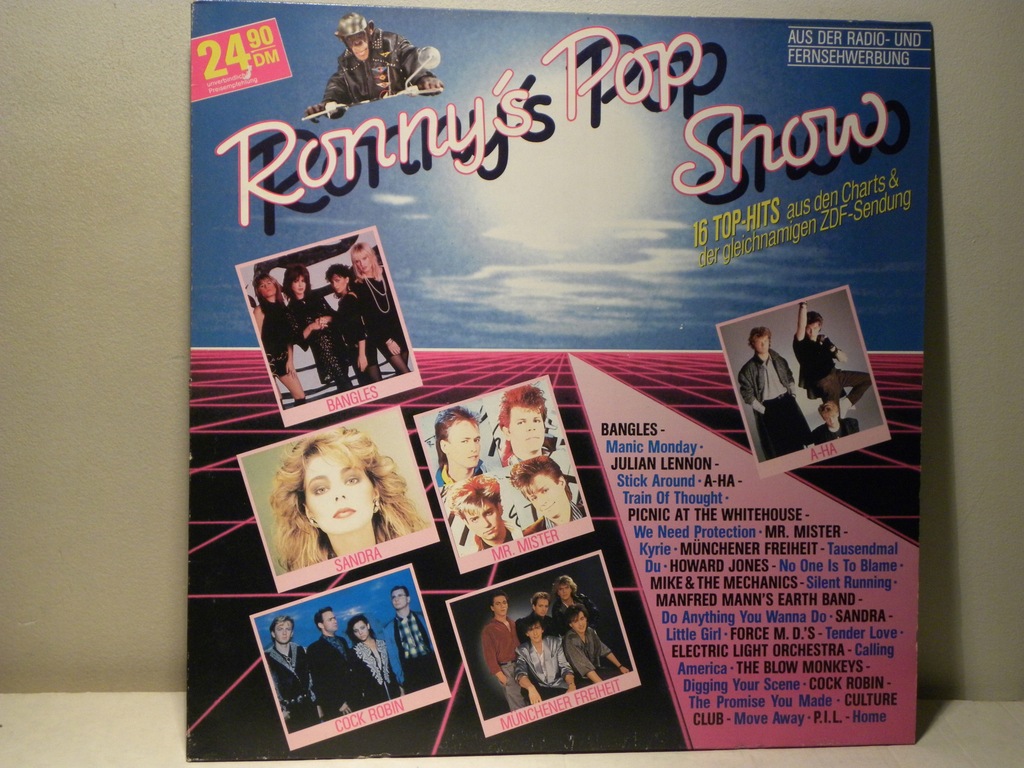 Купить LP RONNY'S POP SHOW SANDRA ELO A-HA EX+: отзывы, фото, характеристики в интерне-магазине Aredi.ru