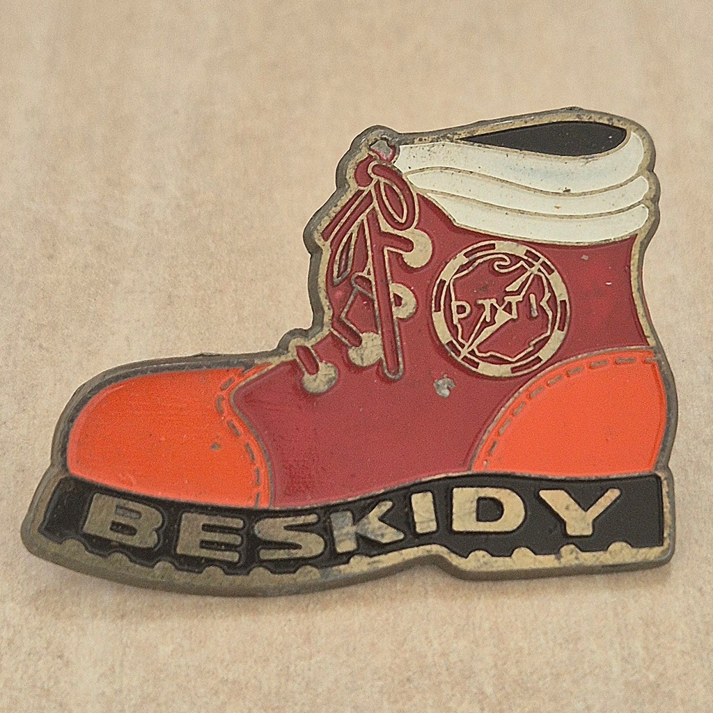 Odznaka Beskidy - (but) wersja 1