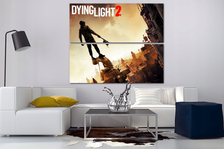 DYING LIGHT 2 - Exclusive XXL PREMIUM !! Płótno !!