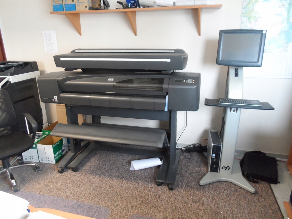 HP DesignJet 815MFP ploter, skaner, ksero A0 8452729857 oficjalne