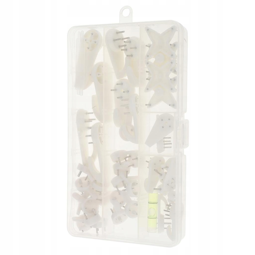 40 Pieces/Set of Home Picture Photo Hanging Hooks Invisible Nail Hangers