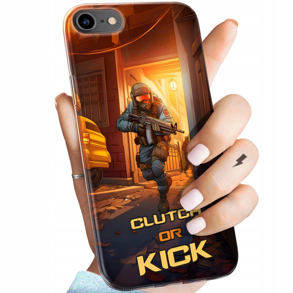 ETUI DO IPHONE 7/8/SE 2020 WZORY CS GO COUNTER-STRIKE OBUDOWA POKROWIEC