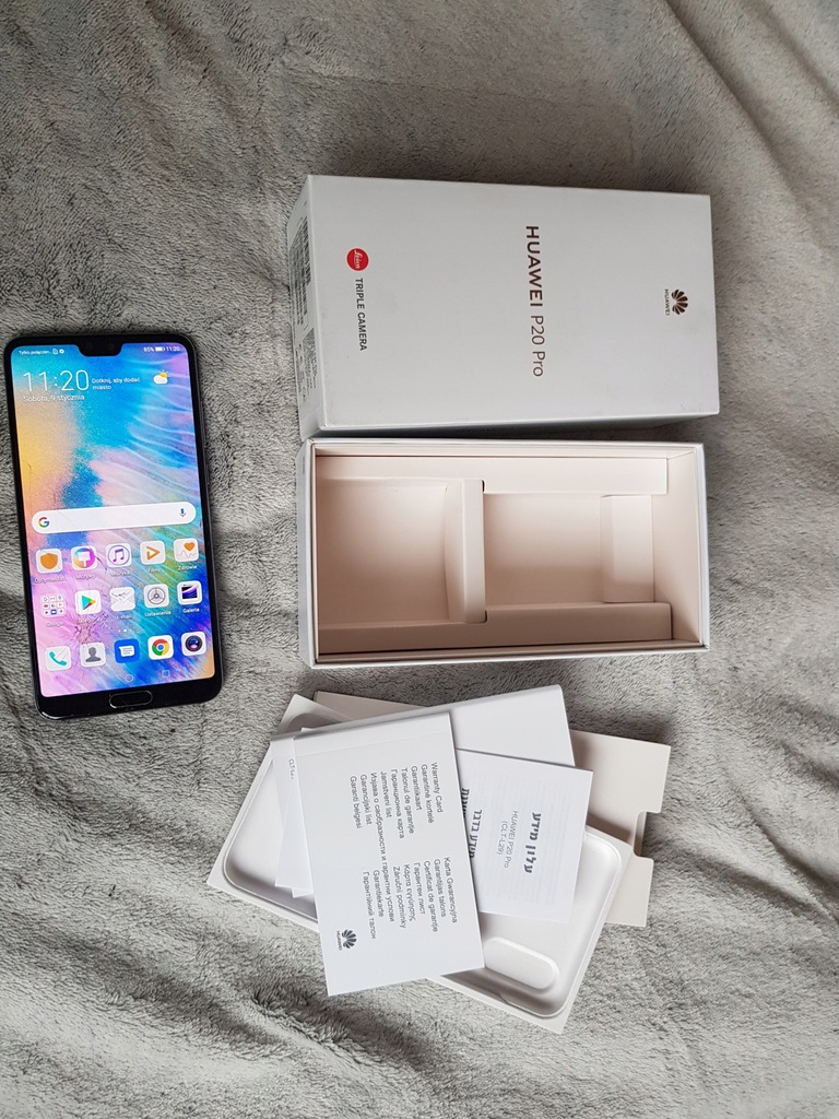 Huawei P20 Pro 6 GB / 128 GB Zbity