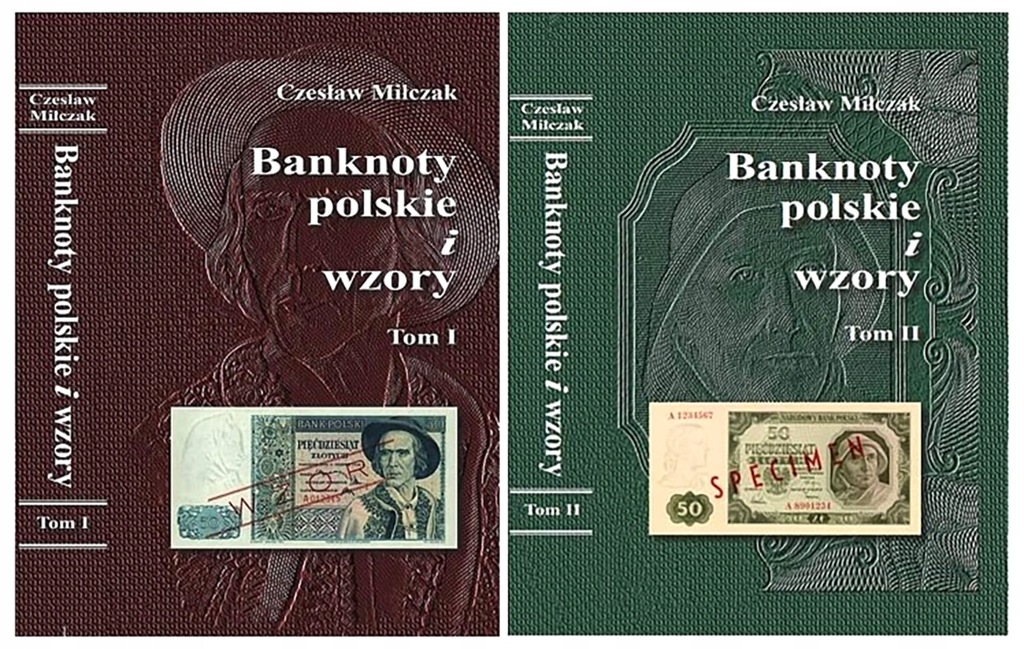 Cz. Miłczak Banknoty Polskie i Wzory wyd.II - 2023