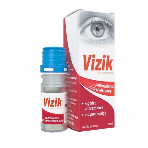 Vizik Krople na podrażnione i zaczerwienione oczy 10ml