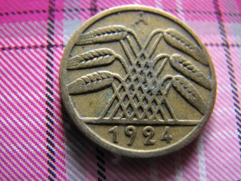 5 PFENNIG 1924  - WOŚP238