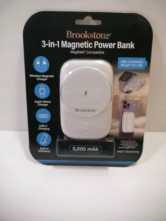 BROOKSTONE MAGNETIC POWER 3 IN 1