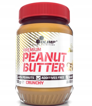 OLIMP PEANUT BUTTER 700g crunchy - masło orzechowe