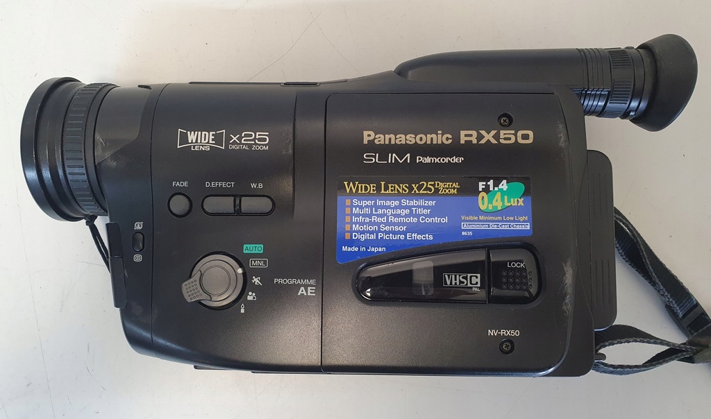 Купить НАБОР КАМЕРЫ VHS-C Panasonic NV-RX50EG BCM: отзывы, фото, характеристики в интерне-магазине Aredi.ru