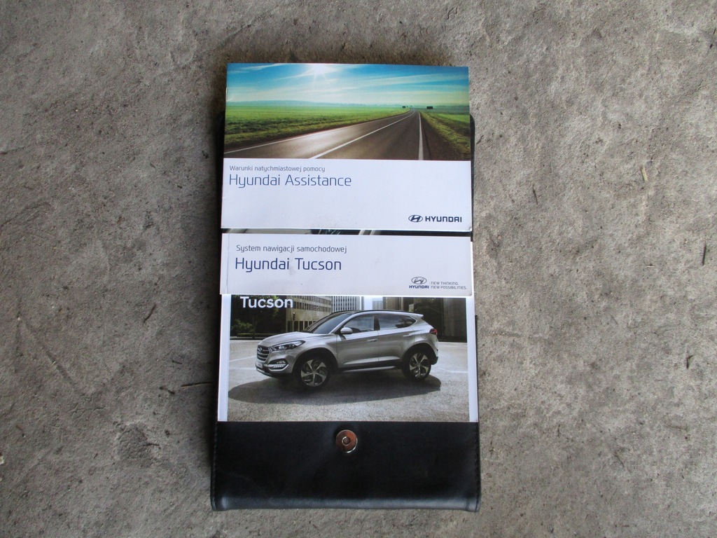 HYUNDAI TUCSON KSIĄŻKA INSTRUKCJA POKROWIEC ETUI