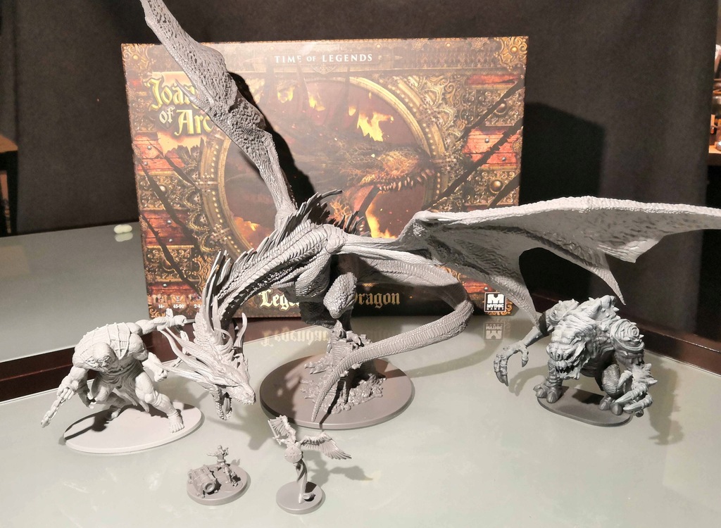 Joan of Arc- LEGENDARY DRAGON –KICKSTARTER- UNIKAT