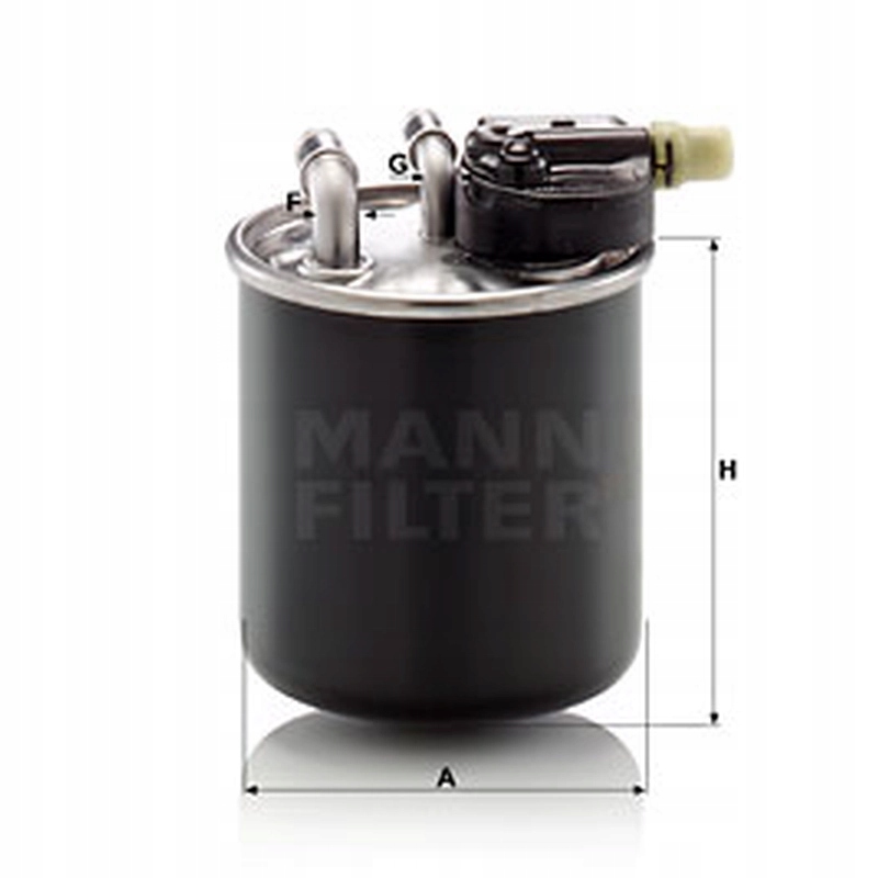 Filtr paliwa MANN-FILTER WK 820/22
