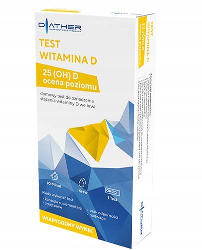 TEST WITAMINA D test kasetkowy 1 sztuka 30/11/2024