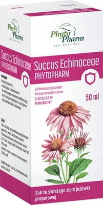 Succus Echinaceae (sok z Jeżówki Purpurowej) 50 ml