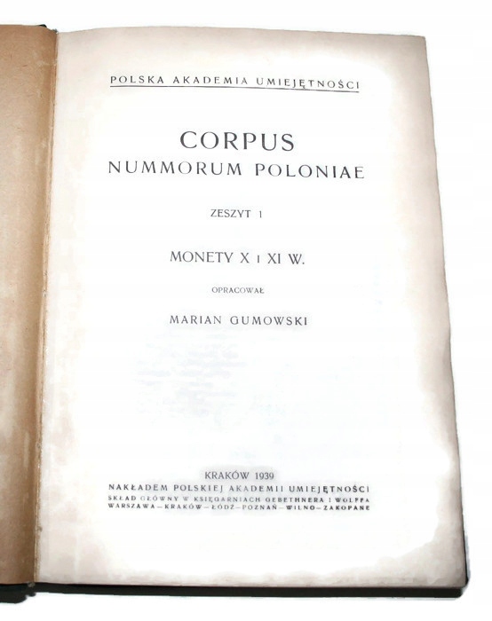 Купить Блокнот CORPUS NUMMORUM POLONIAE 1 МОНЕТЫ 10 И 11 ВЕКА: отзывы, фото, характеристики в интерне-магазине Aredi.ru