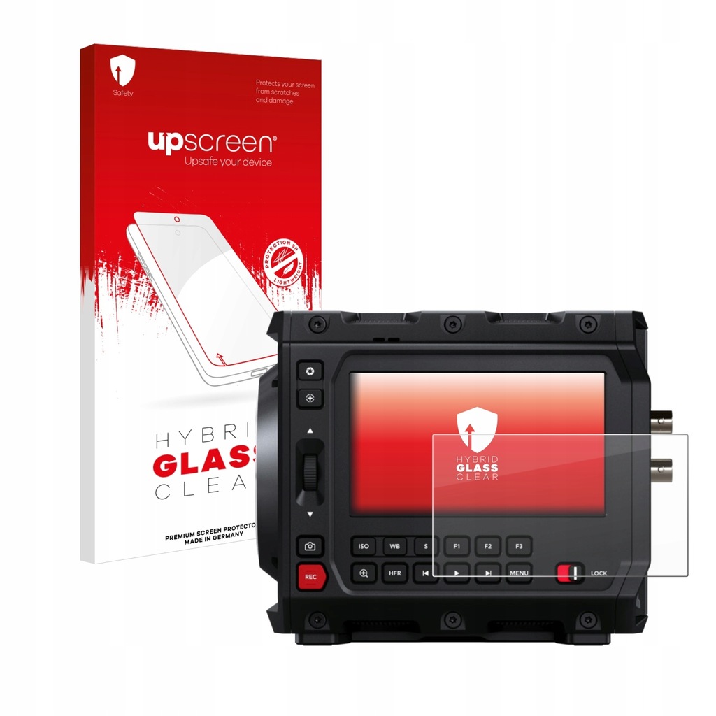 upscreen Hybrid Clear Glass Screen Protector for Blackmagic Design Pyxis 6K