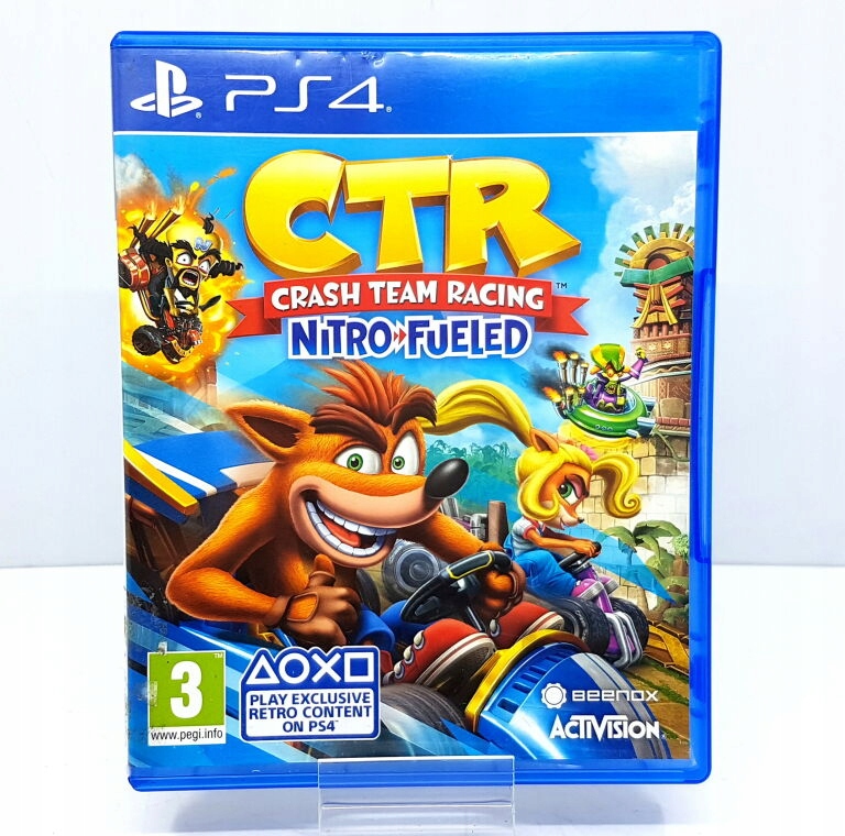 PS4 CRASH TEAM RACING NITRO FUELED