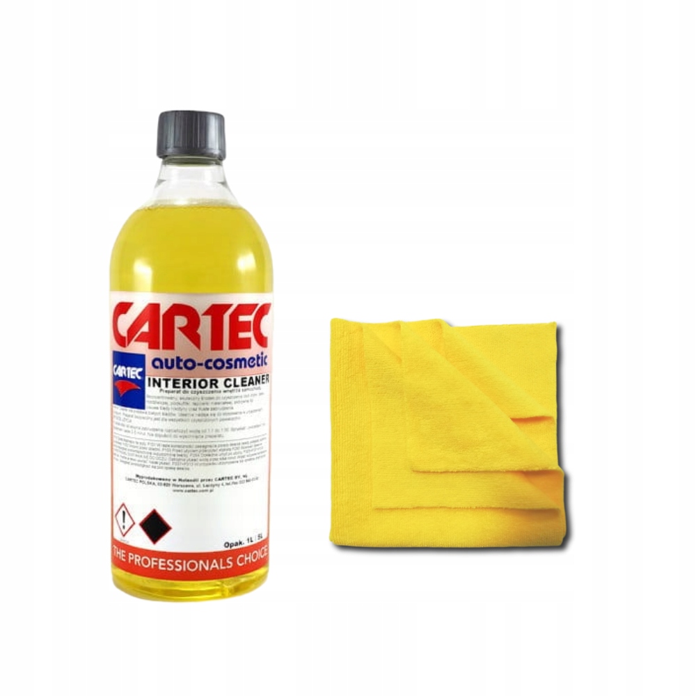 CARTEC INTERIOR CLEANER - 1L - CZYSZCZENIE WNĘTRZA