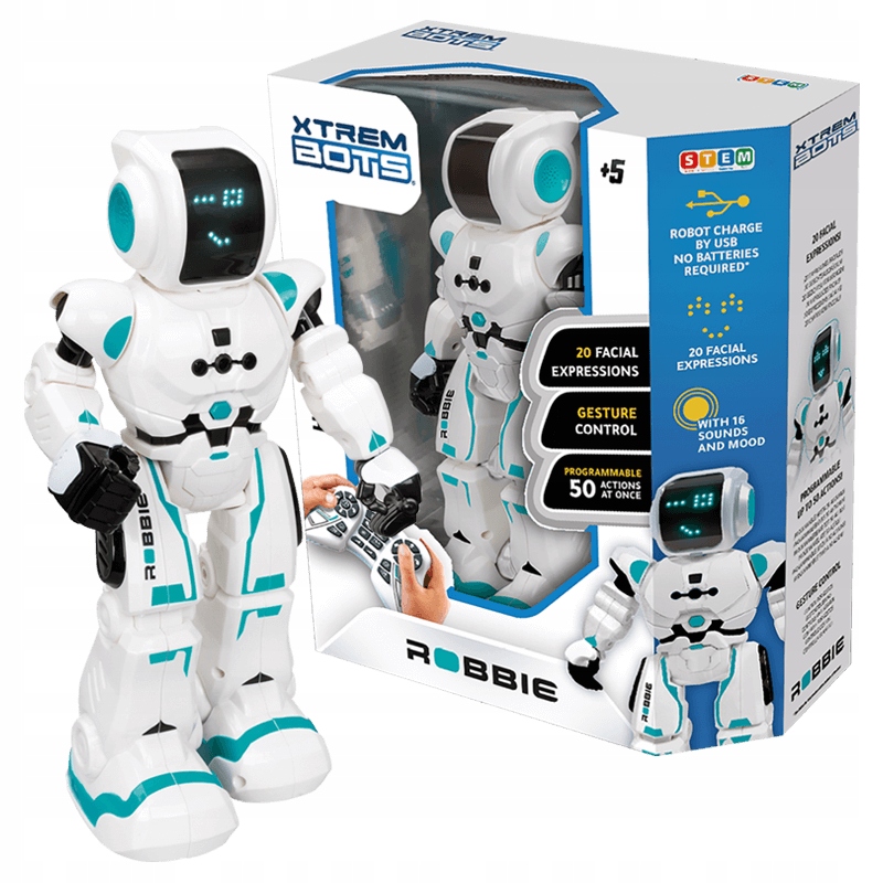 Robot Robbie Bot-Xtrem ROBOT Robbie Xtream BOTS HI-TECH Sterowany