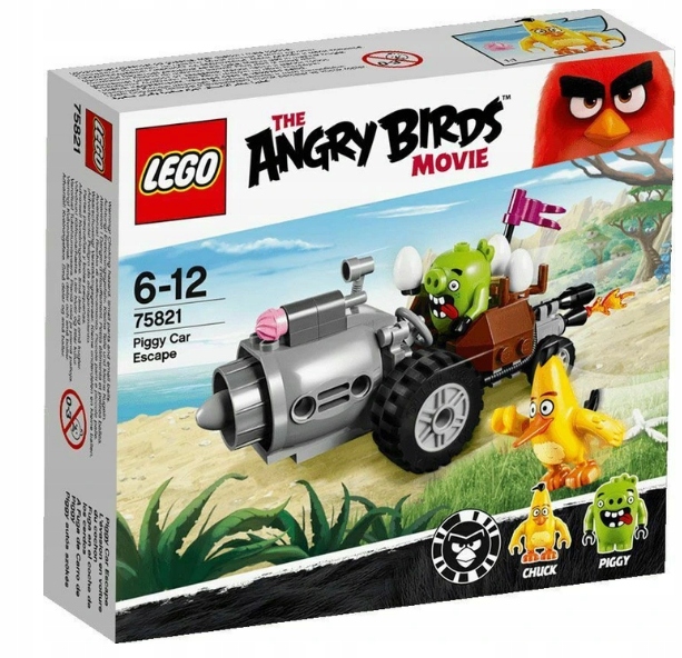 LEGO Angry Birds Ucieczka samochodem świnek 75821