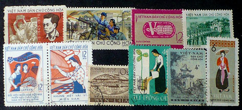 Wietnam - różne znaczki - zestaw (20)