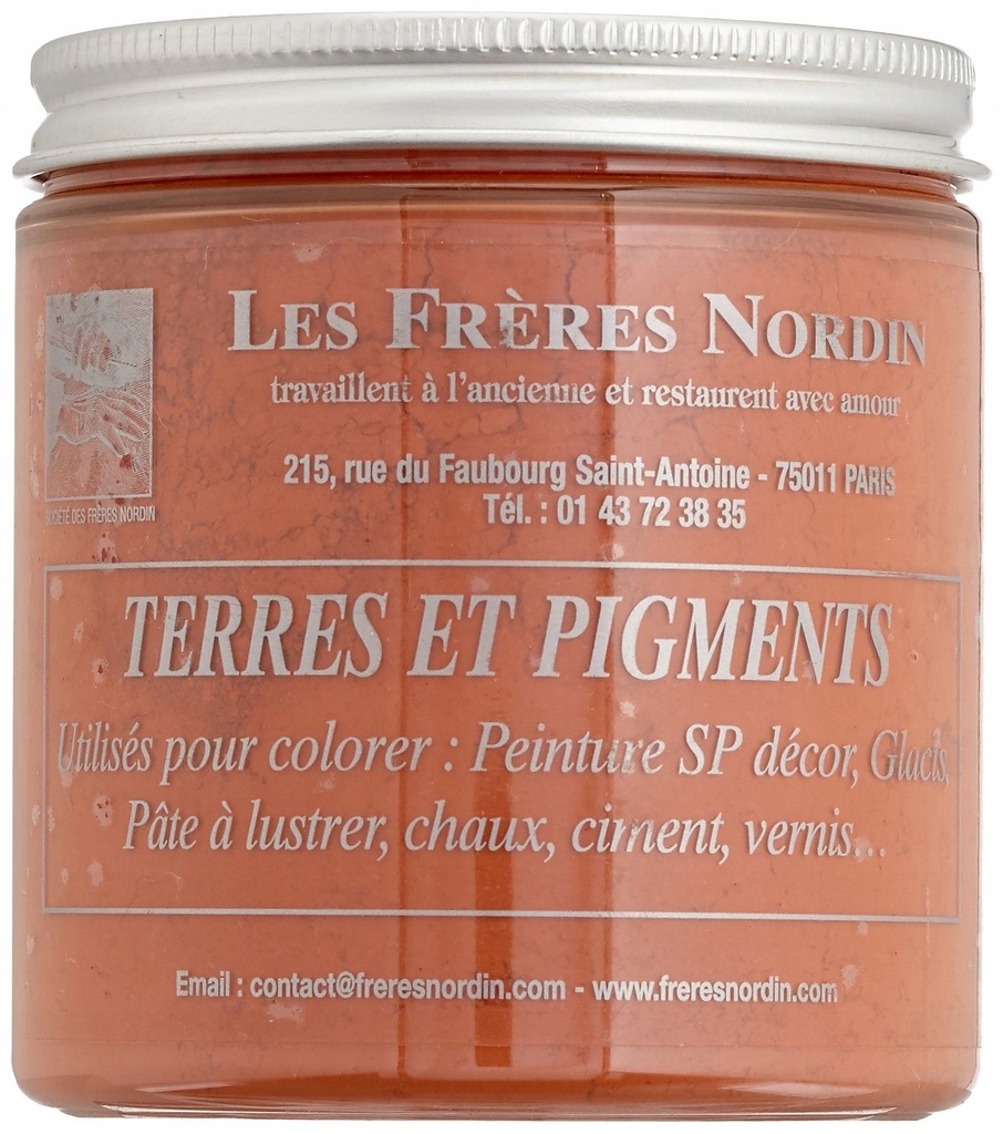 Pigment do farb klejów lakierów Les Frères Nordin