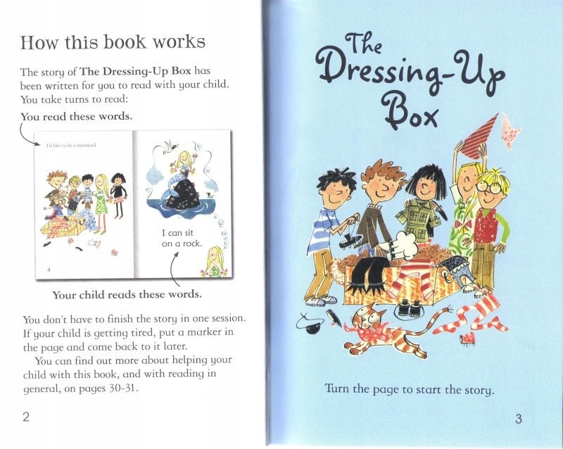 Usborne Very First Reading The DressingUp Box 7500107830