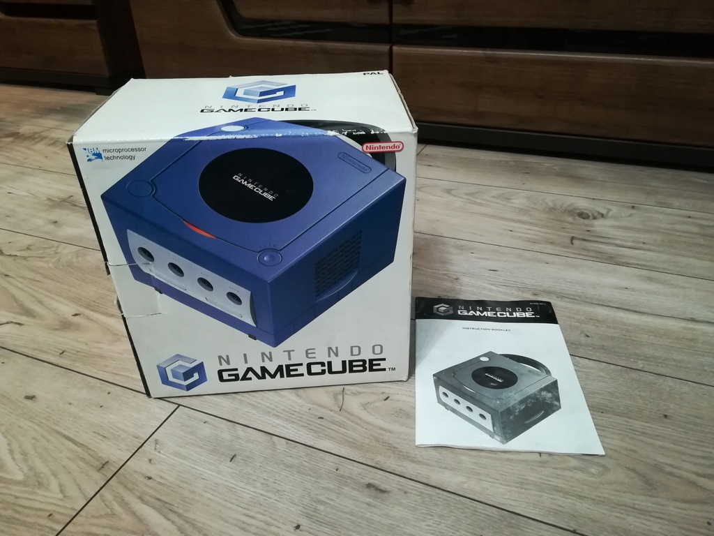 PUDEŁKO + INSTR. DO NINTENDO GAMECUBE # PAL # UKV