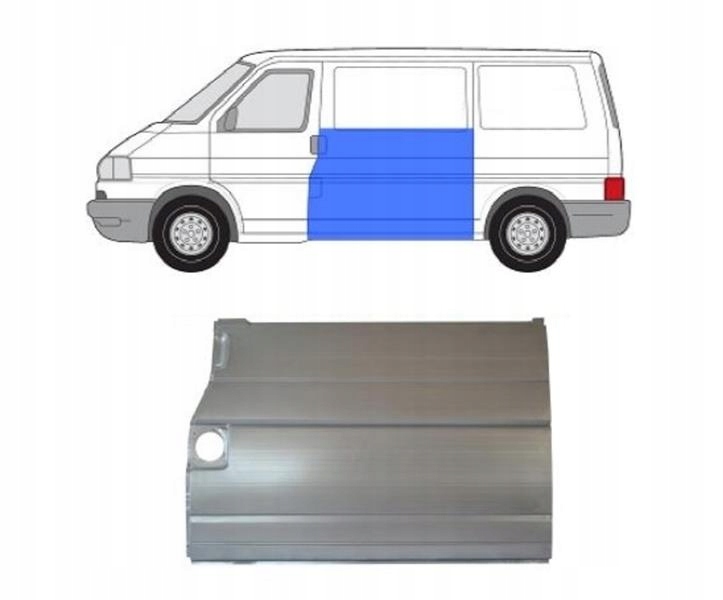 Poszycie boku VW Transporter T4 1990- Przód L