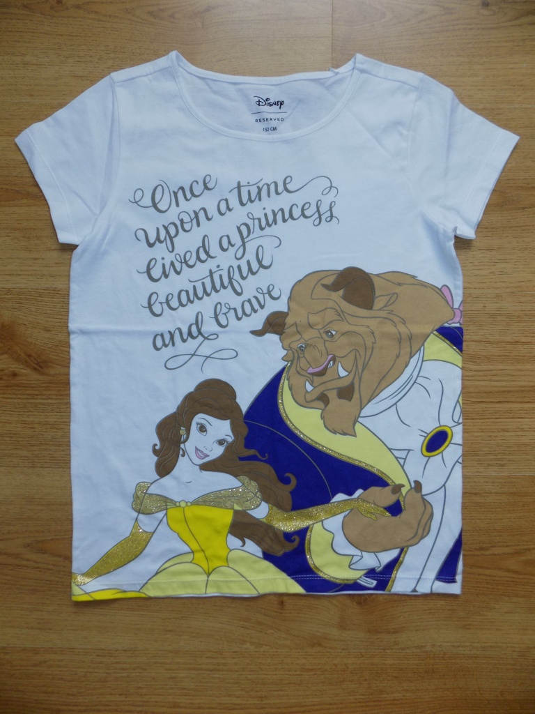 T-Shirt Dziewczęcy roz.152 Reserved Disney-Dost0zł