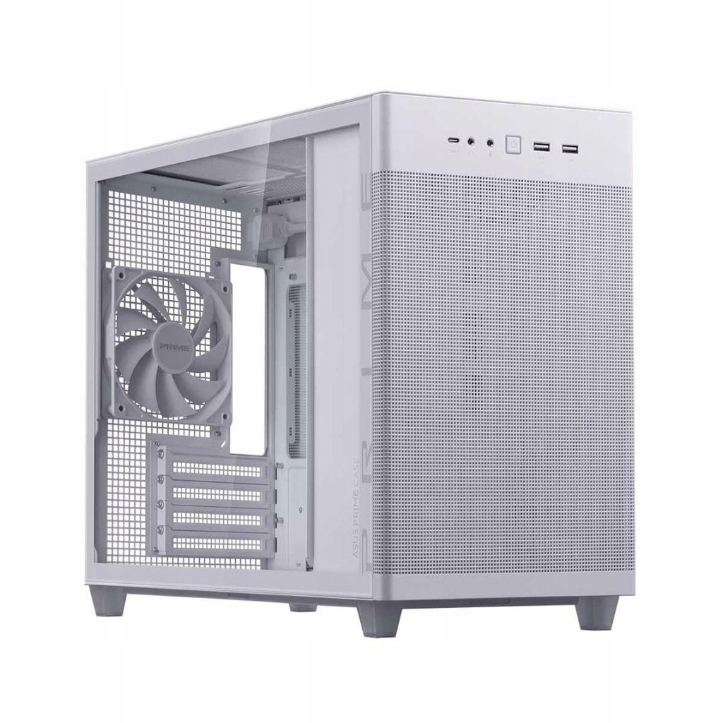 Obudowa Asus AP201 ASUS PRIME CASE TG WHITE mATX