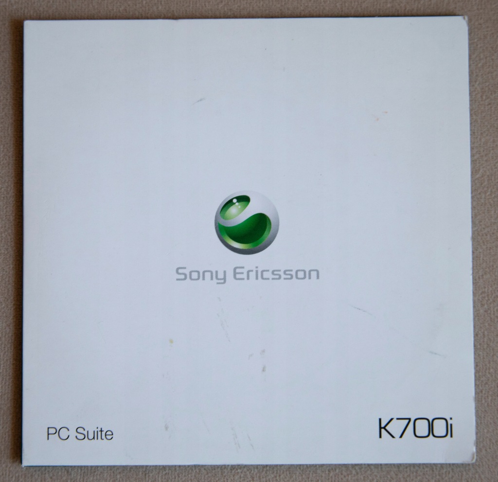 Sony Ericsson PC Suit k700i k700c - 9807876233 - oficjalne archiwum Allegro