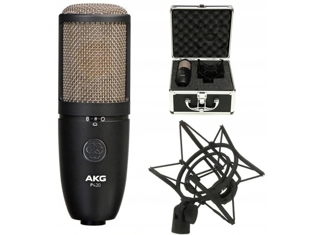 AKG P420 wielkomembranowy mikrofon pojemnościowy