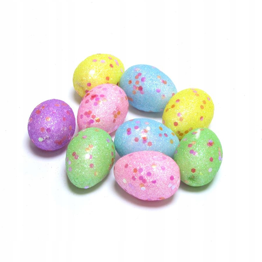 Ozdoba Wielkanocna Jajko Brokatowe Mix Kolorów