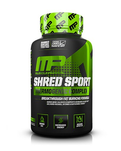 MUSCLE PHARM Shred Sport 60 kap ODB.OSO. BIAŁYSTOK