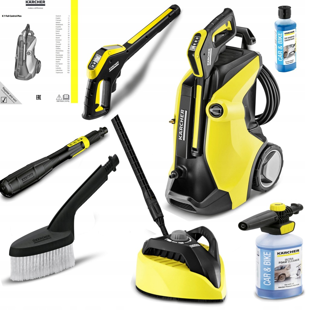 Myjka ciśnieniowa Karcher k 7 FULL CONTROL +ZESTAW